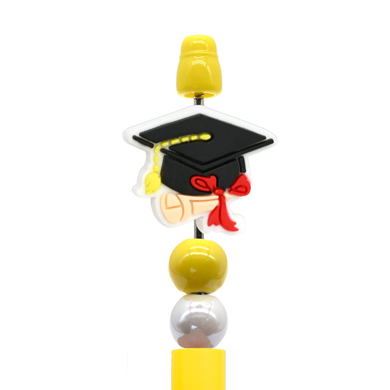 Wholesale Random 100pcs Cartoon School Series Focal Beads