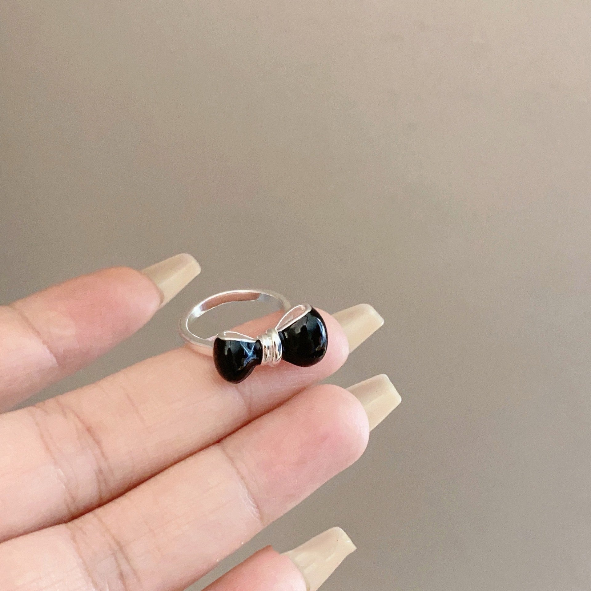 Wholesale Rainbow Tourmaline Ring Fashion Multi-Treasure Beaded Ring