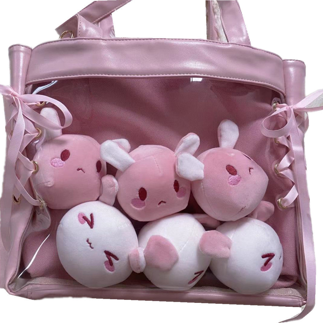 Wholesale Large Capacity Portable Canvas Pu Shoulder Bag