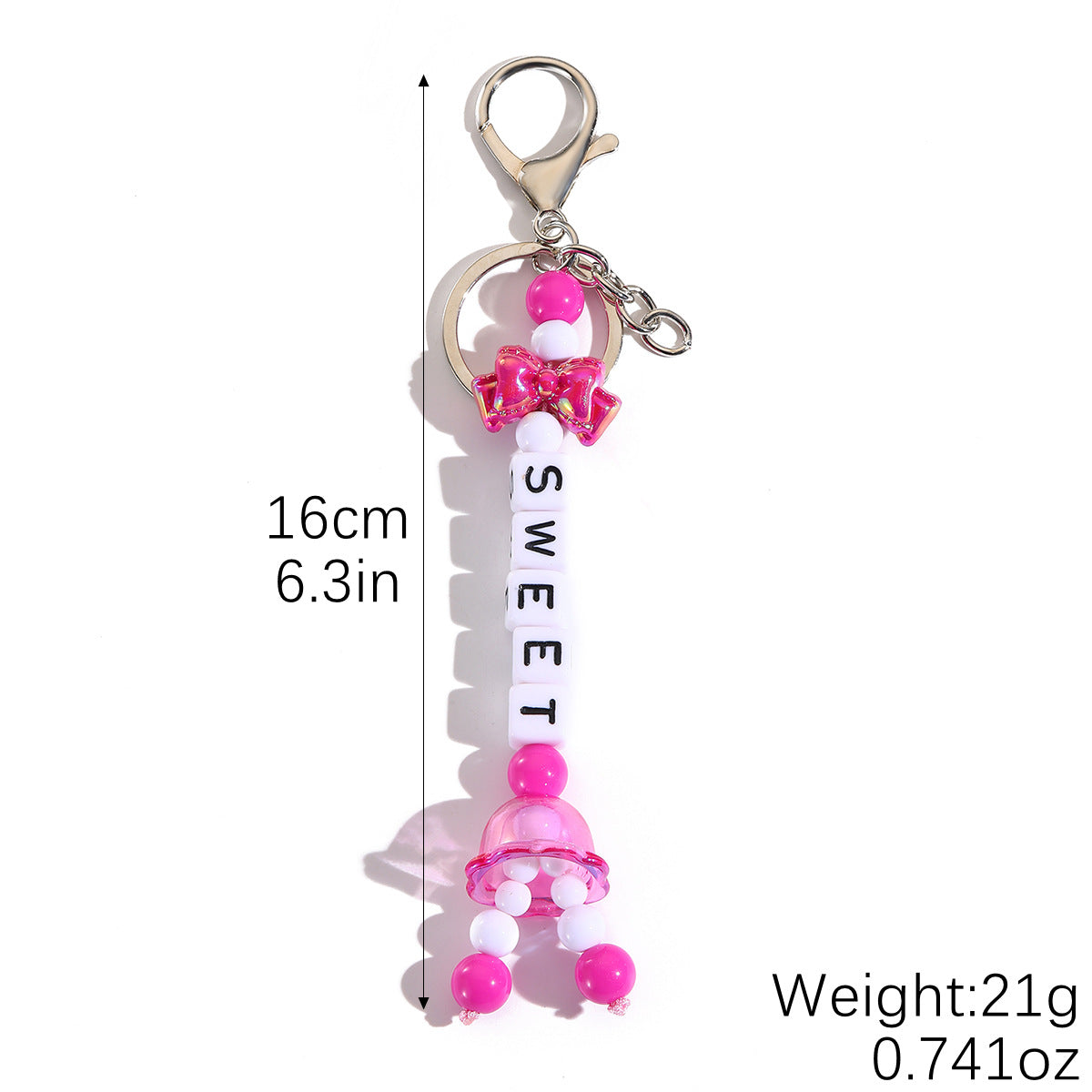 Wholesale starfish dolphin heart bead pendant for phone cases car keychains