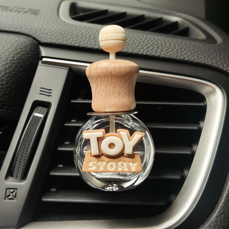 Wholesale Car Air Conditioning Vent Decoration Cute Ornaments Perfume Empty Bottle