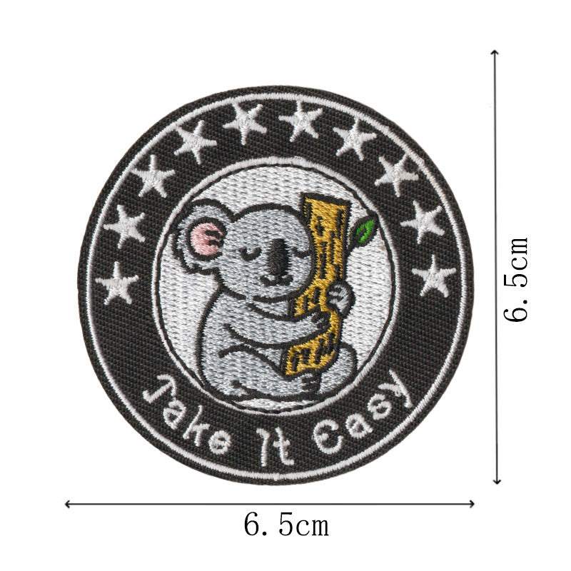 Wholesale Western Cowboy Embroidered Tactical Patch DIY Decorative Accessory For Backpacks Hats Towels