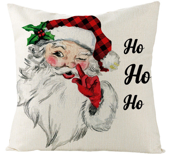 Wholesale Christmas Pillow Sets Linen Home Cushion Sets