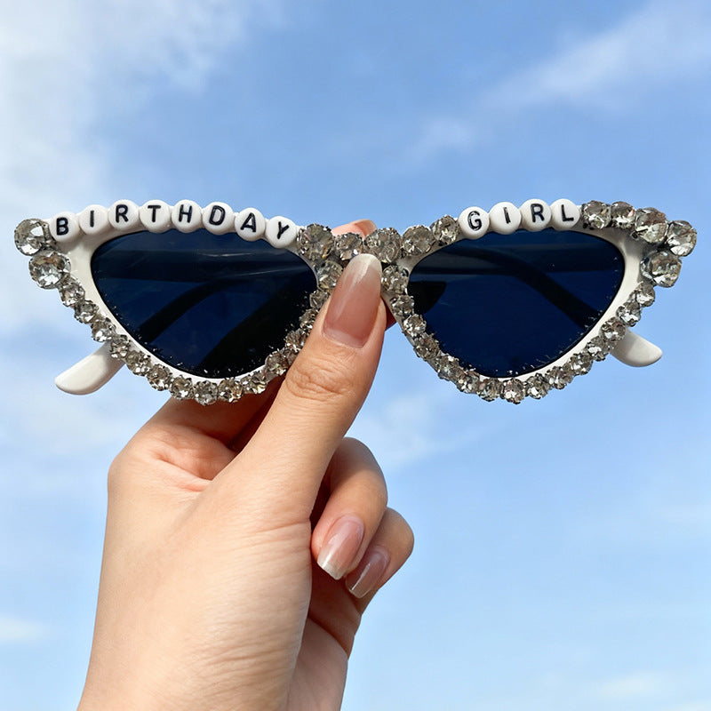 Wholesale Inlaid with diamonds Men' s/ women' s sunglasses