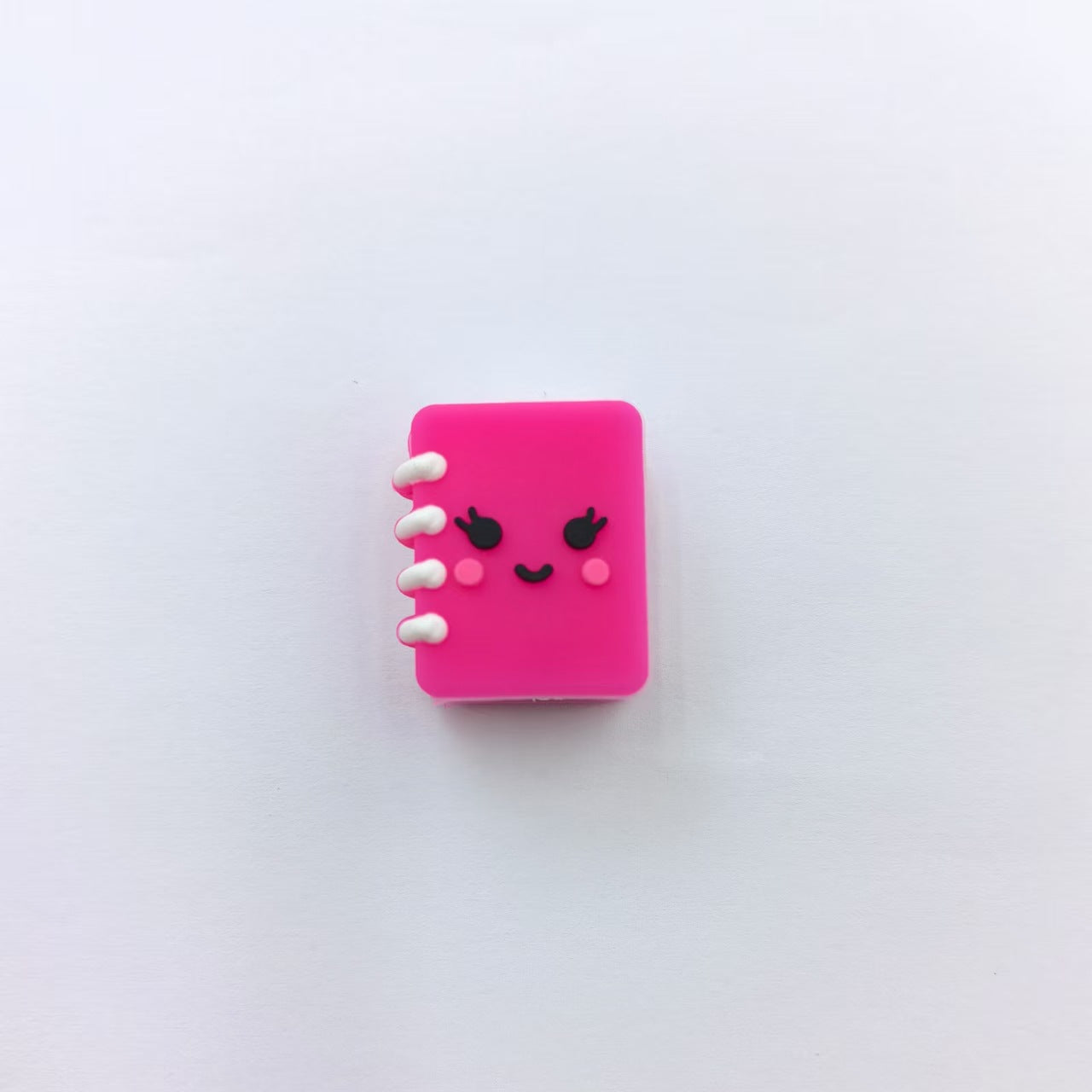 Wholesale 10pcs Cartoon Image Colorful 3D Book Silicone Beads