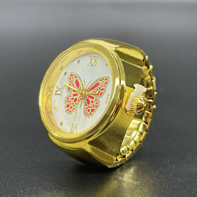 Wholesale 【Ring Watch】Mini Fashion Quartz Ring Watch
