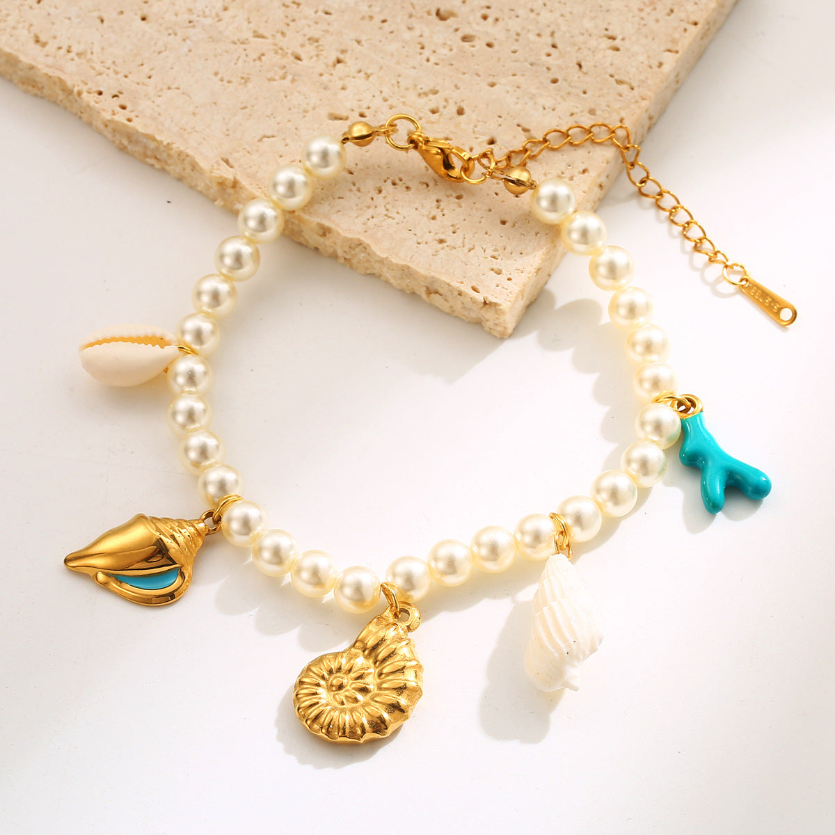 Wholesale Ocean Series Pearl Bracelet Turquoise Jewelry