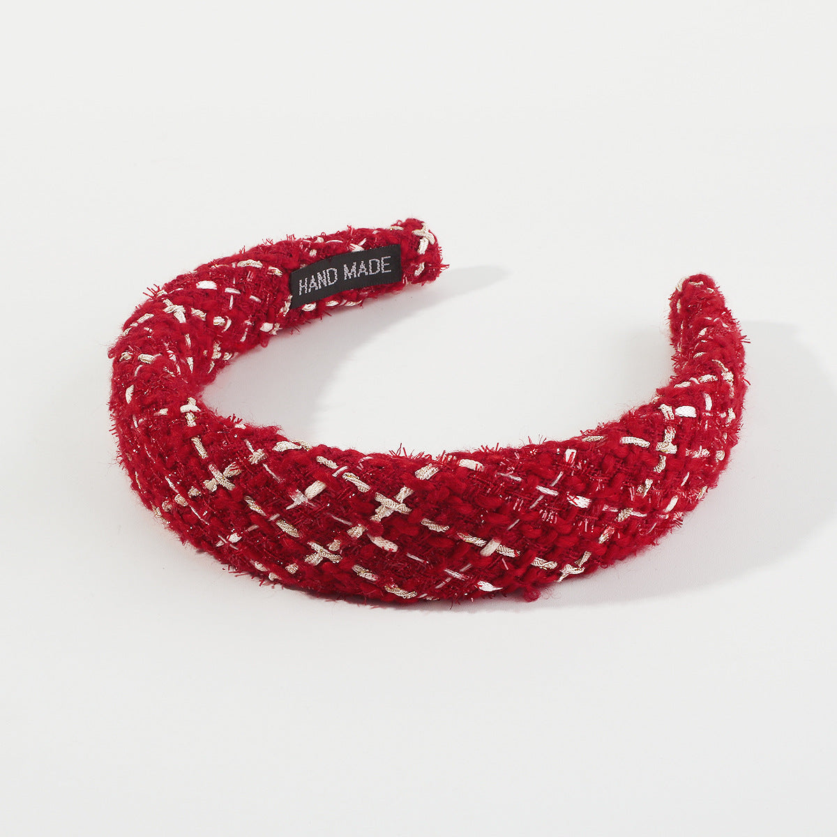 Wholesale Christmas and New Year Festive Red Wide-brimmed Headbands