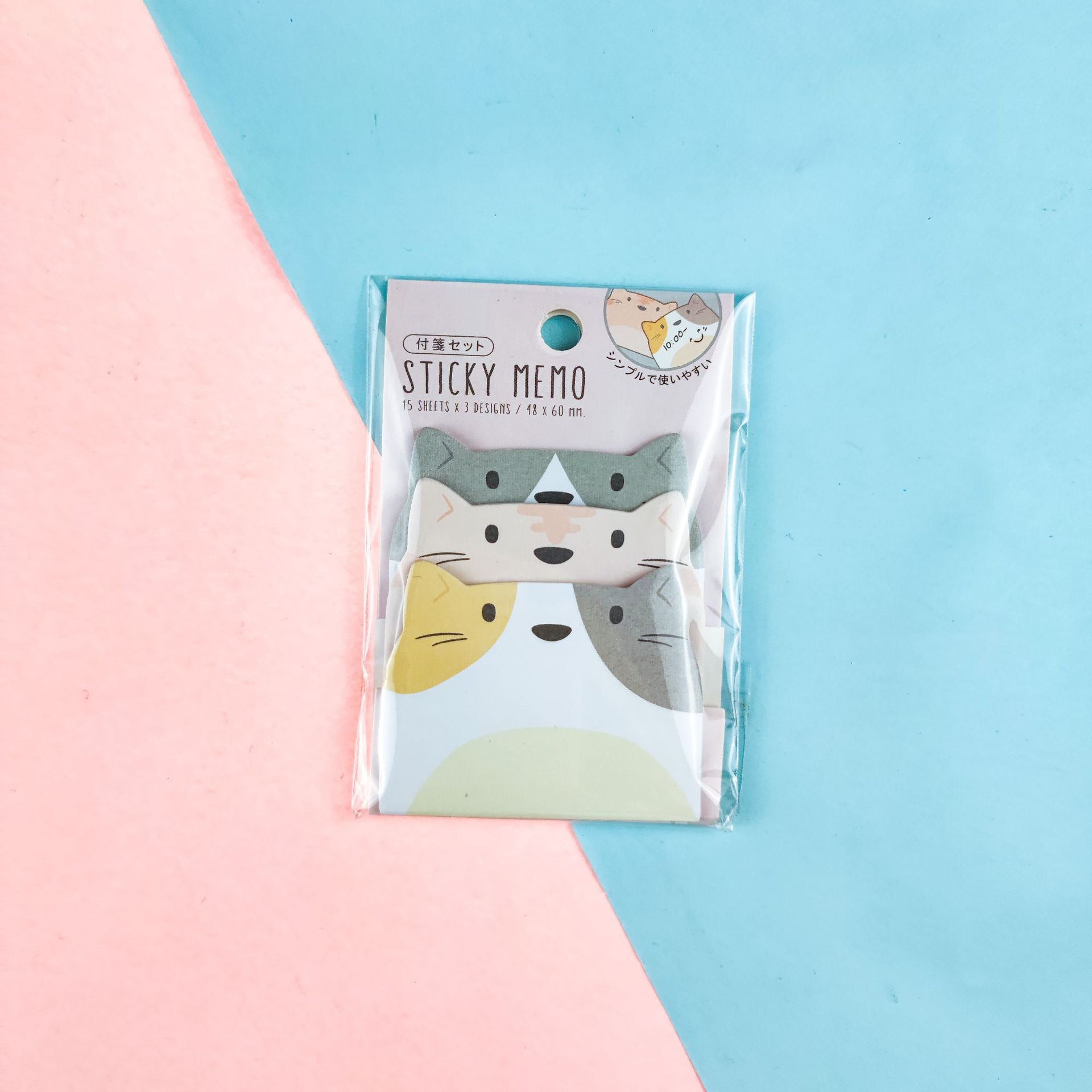 Wholesale 10pcs Super Sticky Cartoon Post-It Notes Cute Set