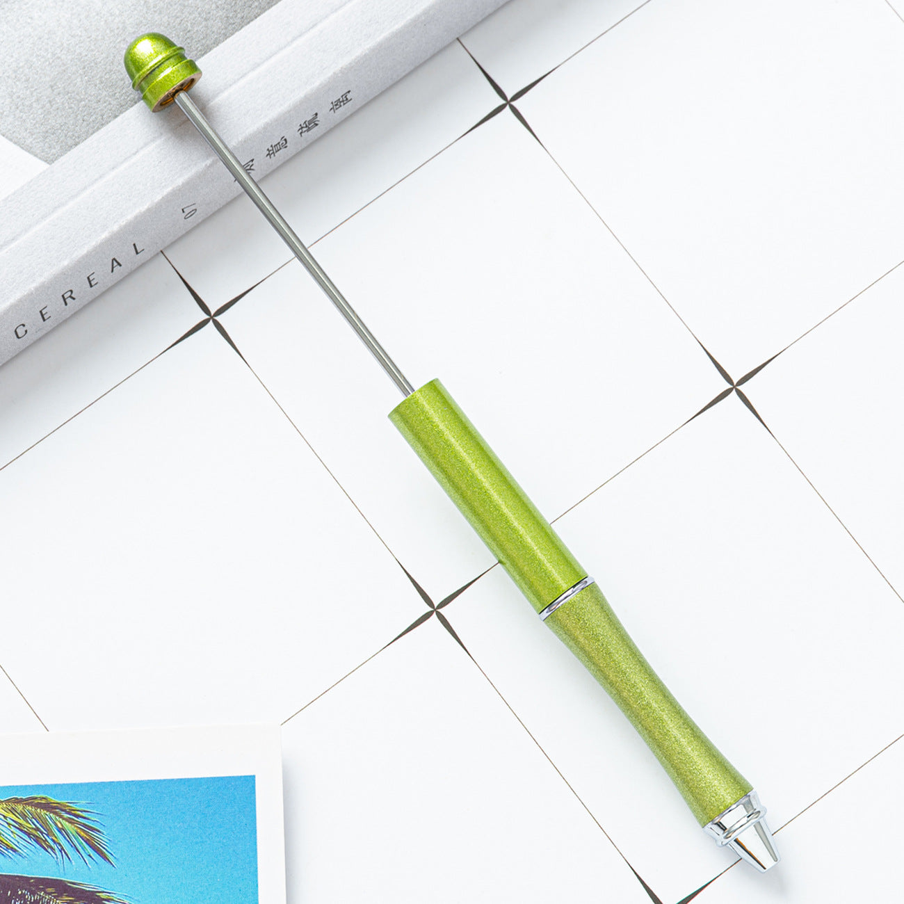 Wholesale Metal  DIY Beadable Pen Ballpoint Pen