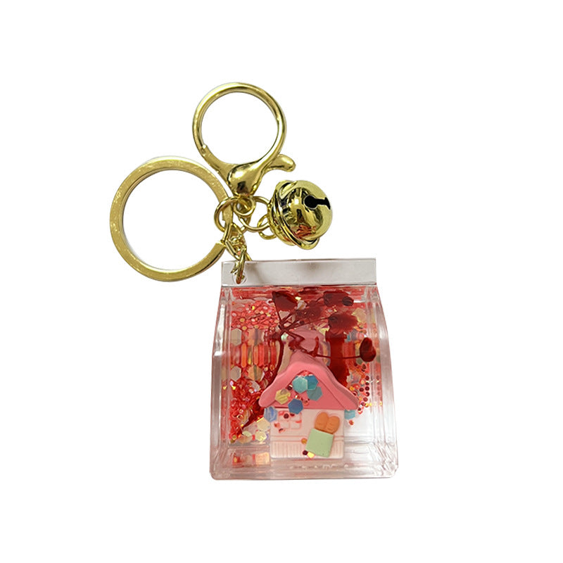 Wholesale Cartoon Cute Ice Cream Cone Rabbit Doll Keychain