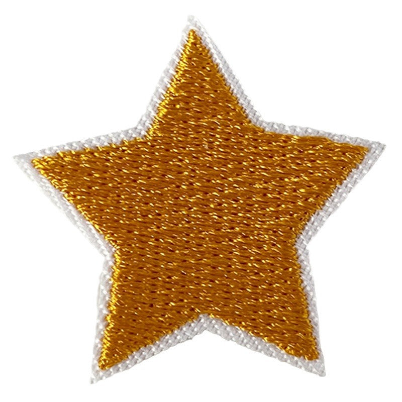 Wholesale Embroidered Star Patches 36 Pack Sew On Appliques For Clothing And Towels Fashion Accessory DIY Gift Resale