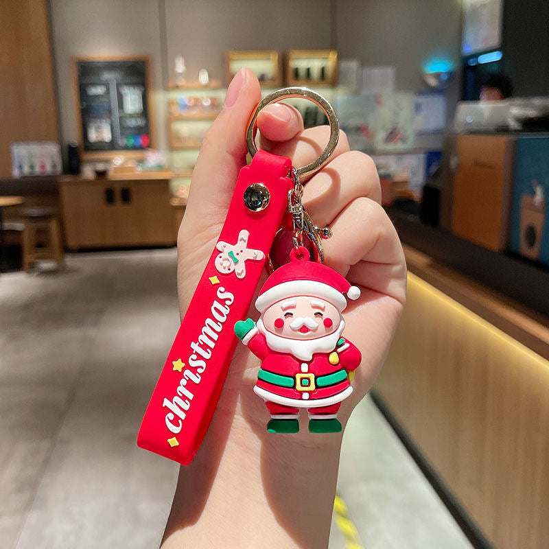 Wholesale Santa Claus Christmas Keychains