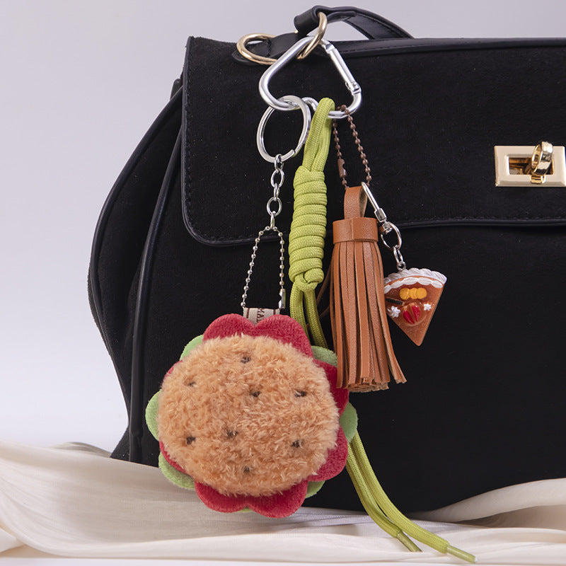 Wholesale Plush Cherry Cake Doll Bag Pendant