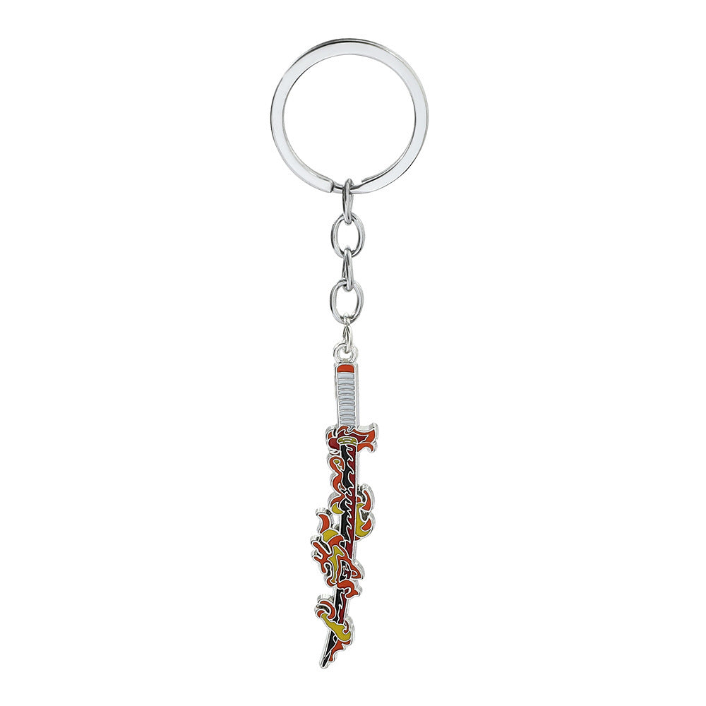Wholesale Demon Slayer Metal Keychain