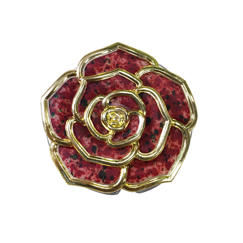 Wholesale Round Rose Bag Hook Phnom Penh Gradient Solid Color Folding Table Ornaments