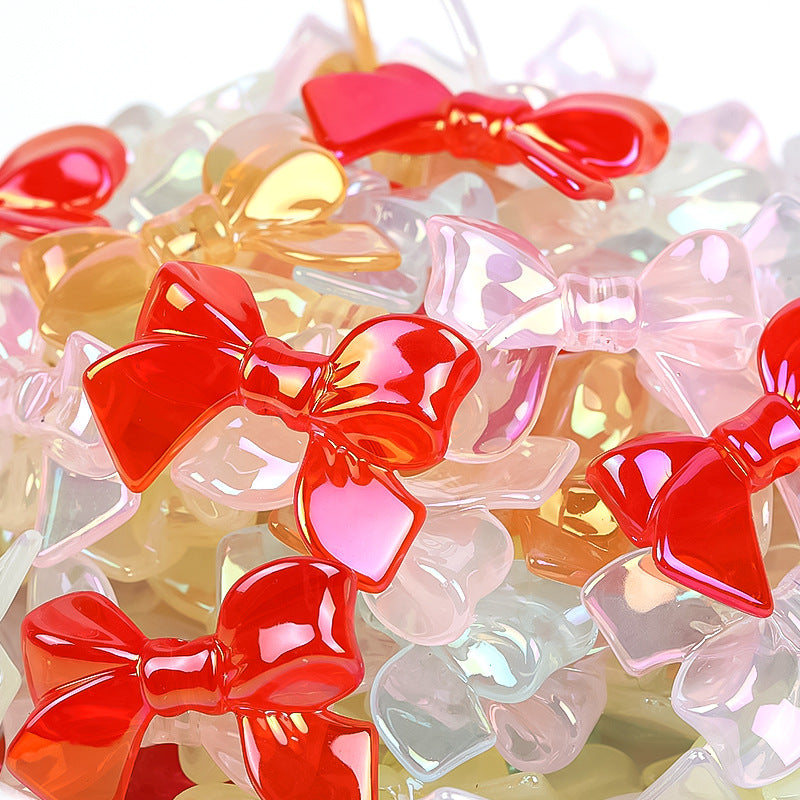 Cuentas de acrílico de arco de color al por mayor 50 piezas/paquete