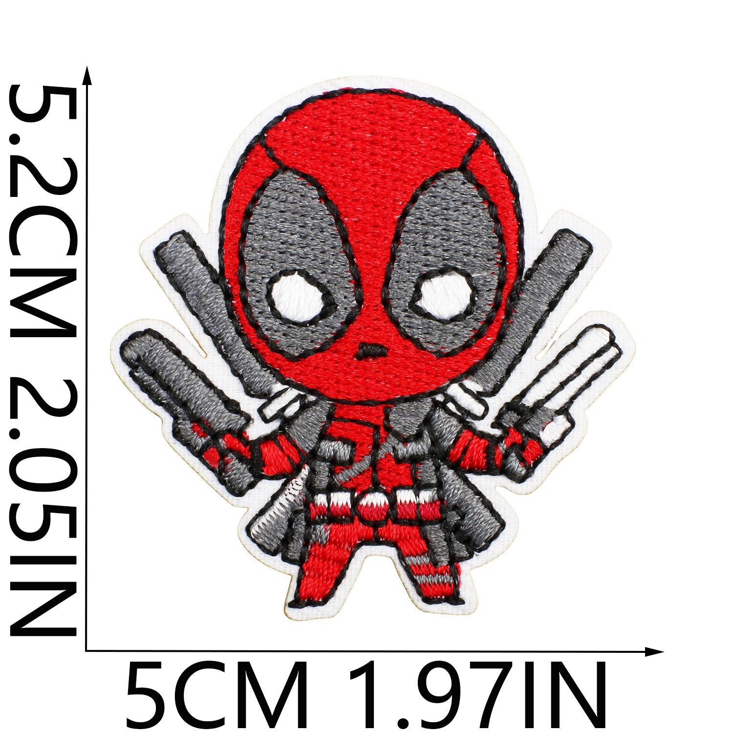 Wholesale Polyester Embroidered Ninja Cartoon Patch Iron On For Boys Clothing Casual DIY Decoration OLY Exclusive