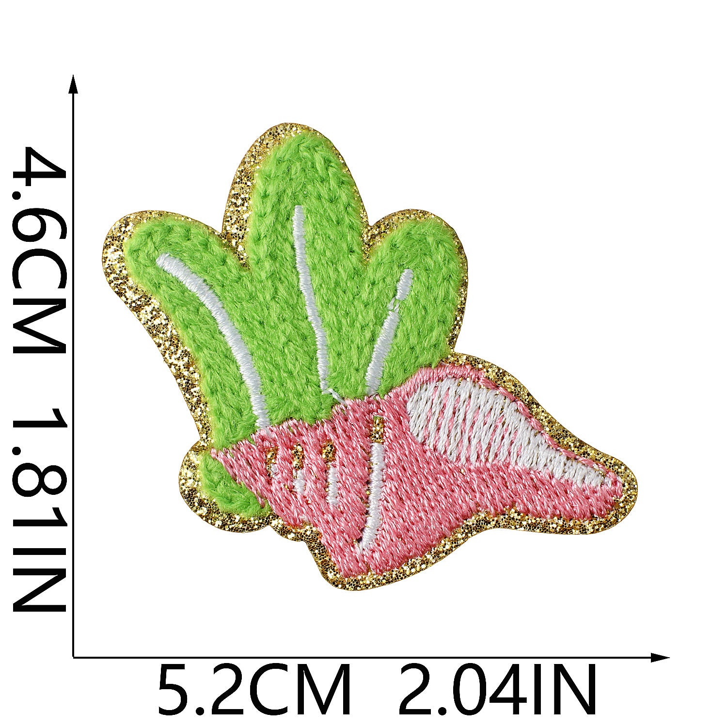 Wholesale Trendy Glitter Embroidered Iron On Patch Summer Beach Party Design For Swimwear Towels And Clothing