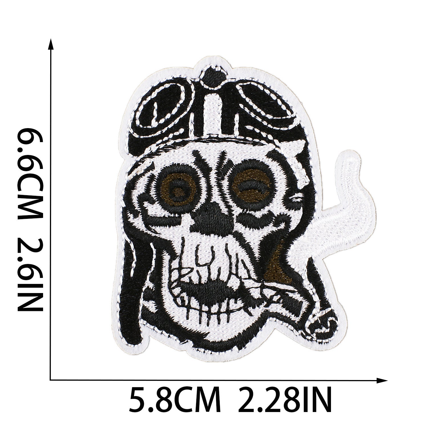 Wholesale Polyester Embroidery Patch  Owl Haunted House Pumpkin Black  Design Party Gift
