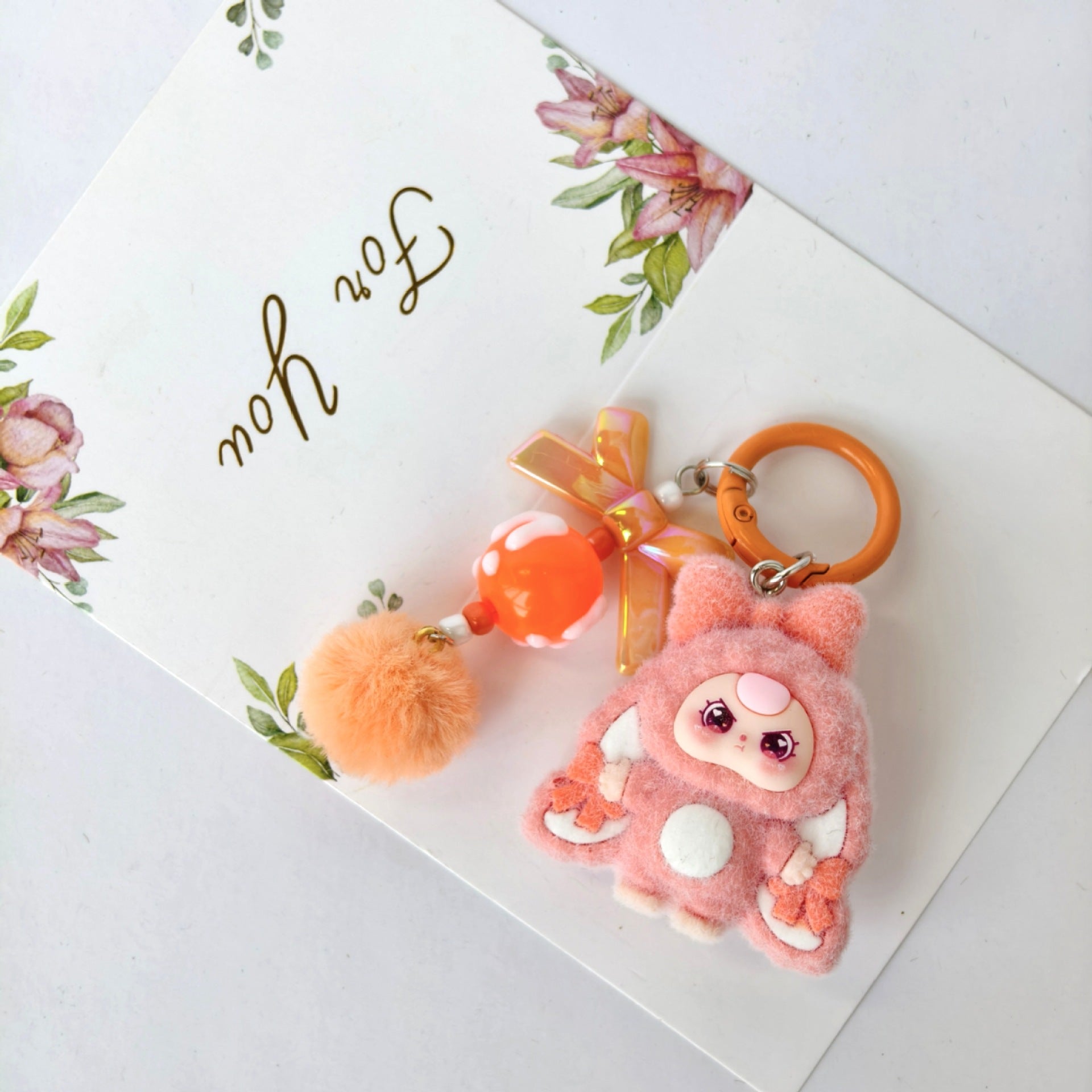Wholesale Colorful cute cartoon Keychains
