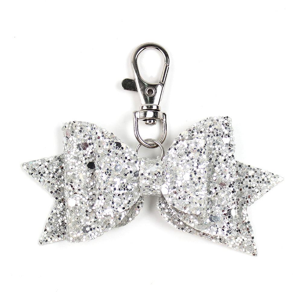 Wholesale 5pcs Mini Shiny Bag Pendant Sequin Hairpin