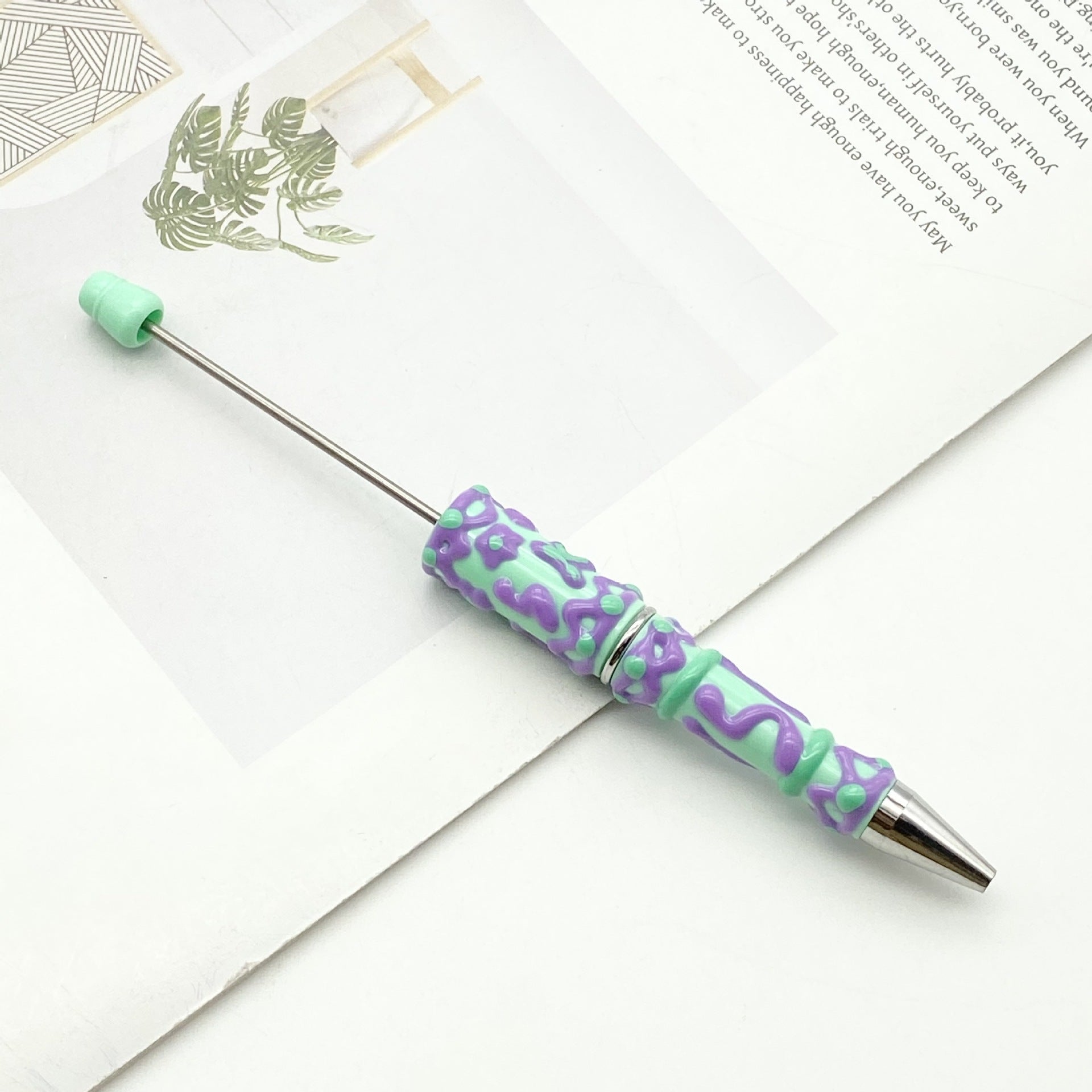 Wholesale DIY hand-painted oil bead pen multi-color rotating beads