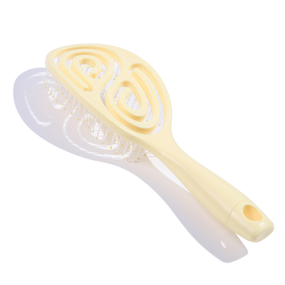 Wholesale Plastic Eight Character Hollow Mosquito Repellent Incense Massage Hair Comb