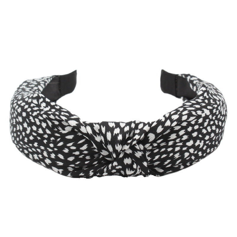 Wholesale Fabric Pattern Wide Edge Headband