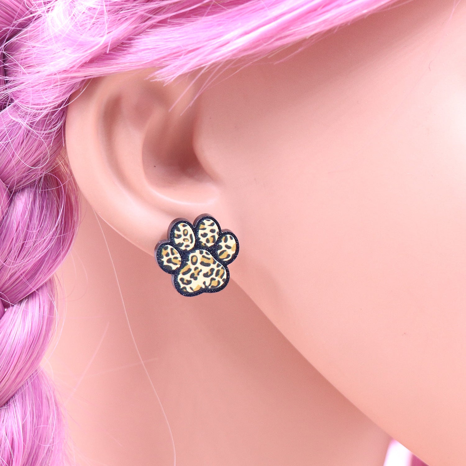 Wholesale Fashion Simple Acrylic Jewelry Stud Earrings