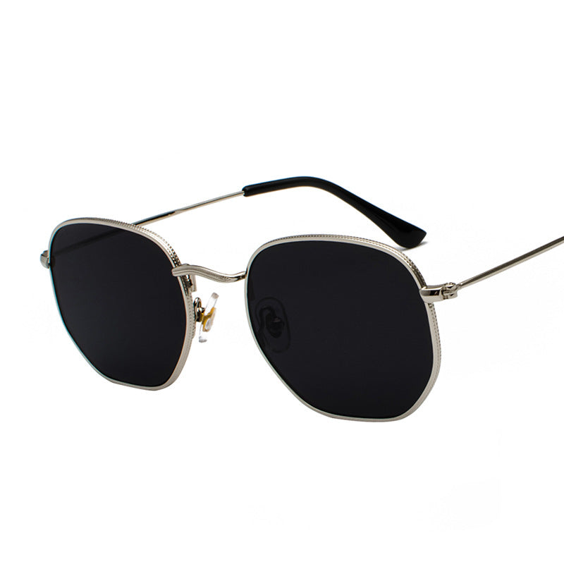 Wholesale Jetset 7006 Unique Irregular Fashionable Metal Sunglasses Artistic Style Eyewear For Men Women
