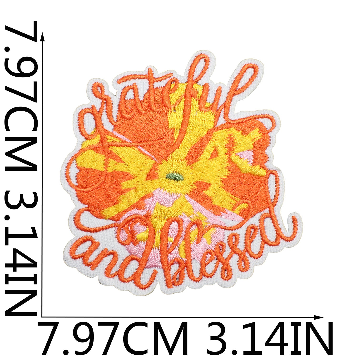 Wholesale Faith-themed embroidered cloth patch Jesus patch