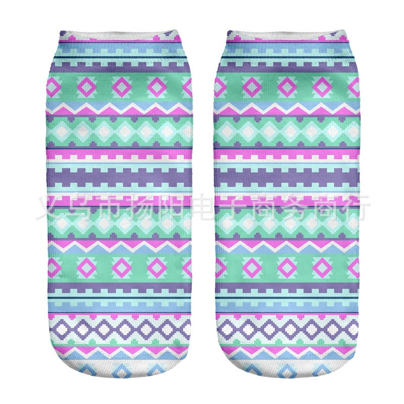 Wholesale AZTEC Print Women Sock