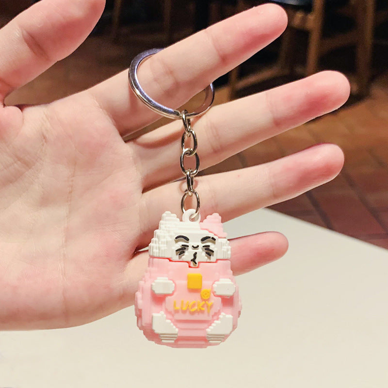 Wholesale PVC Cat Keychains