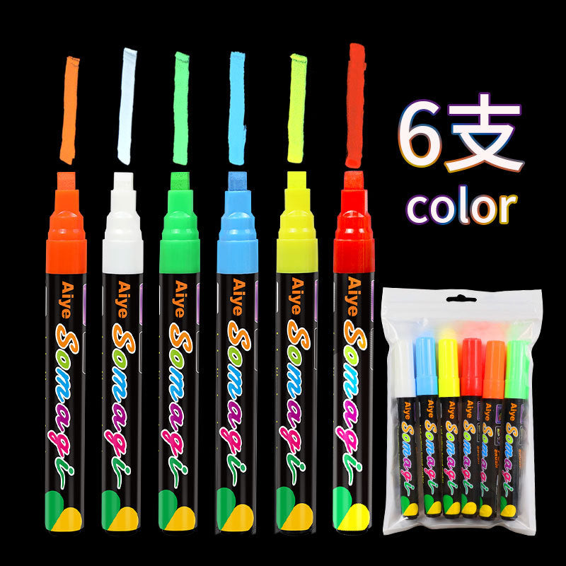 Wholesale Electronic Fluorescent Board Special Erasable Color Liquid Chalk