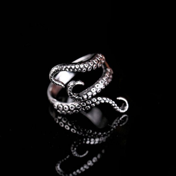 Wholesale Punk Octopus Tentacles Retro Wild Ring