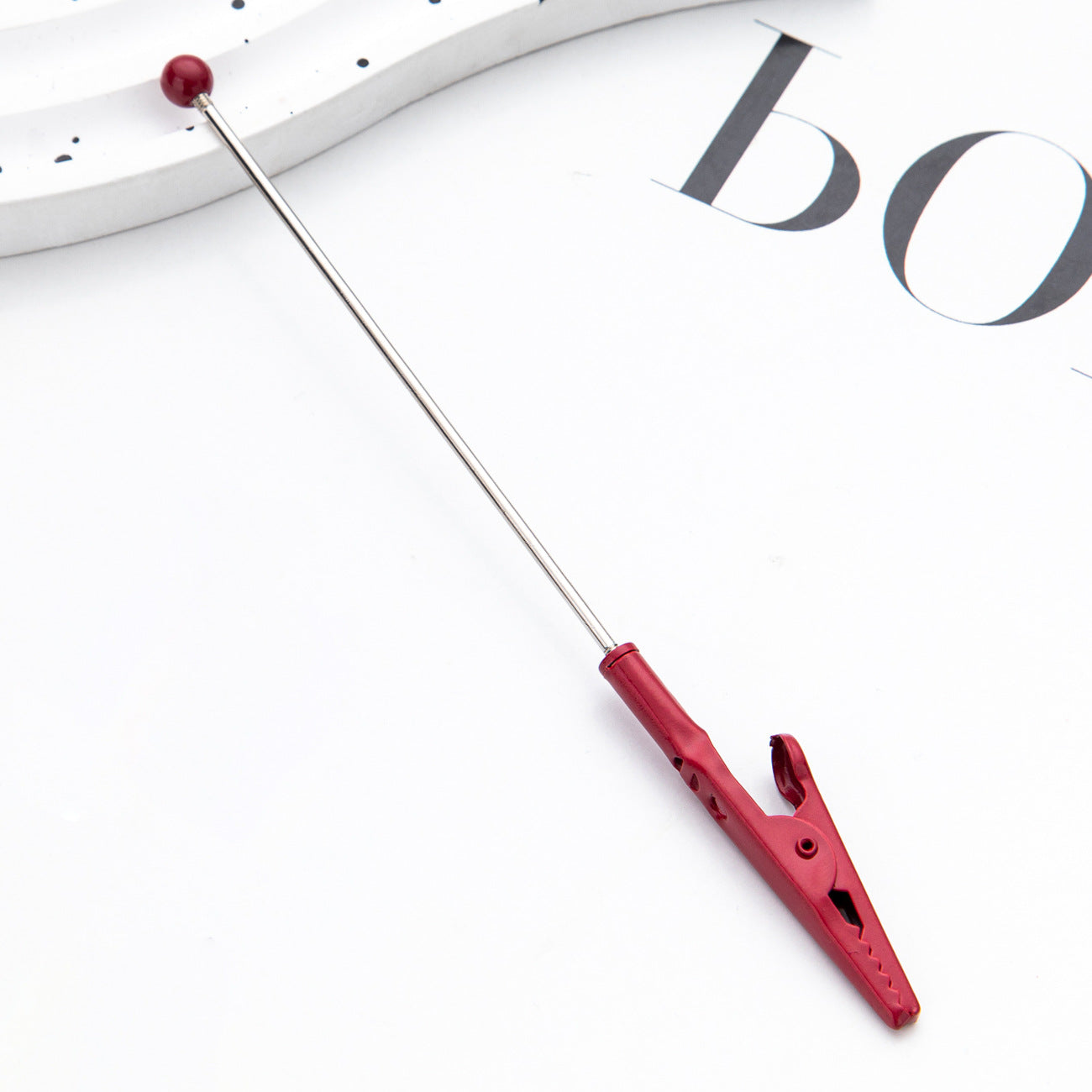 Wholesale Beadable Alligator Clips ATM Card Taker