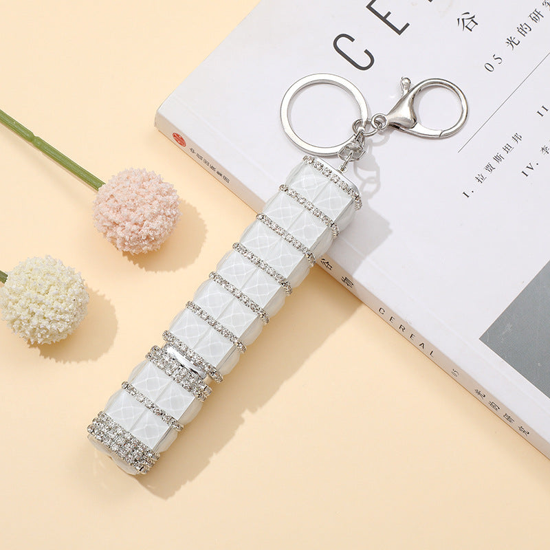 Wholesale Diamond 10ml perfume keychain