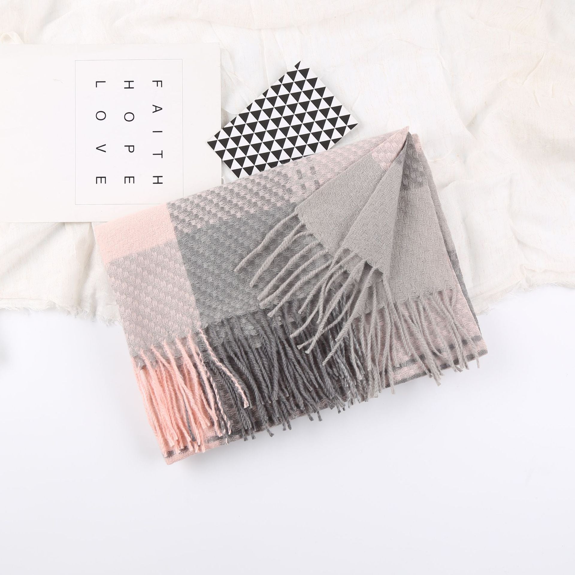 Wholesale Christmas Style Imitation Cashmere Scarves