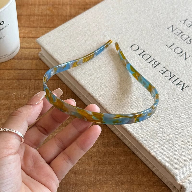 Wholesale No ear bone glasses acetate headband thin headband