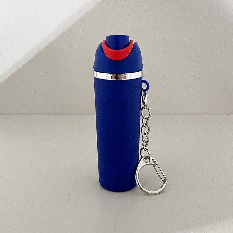 Wholesale 5pcs New Fruit Cup Keychain Backpack Pendant Lipstick