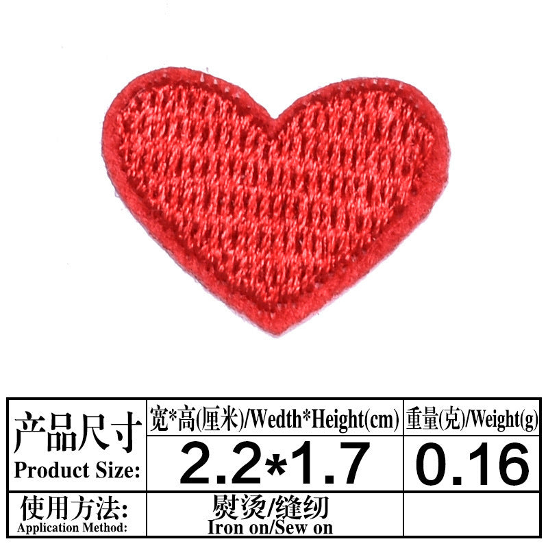 Wholesale Cloth Iron On Embroidered Patches Cartoon Applique For Clothing Repair Decoration 13 Pcs Set Fashion Accessory