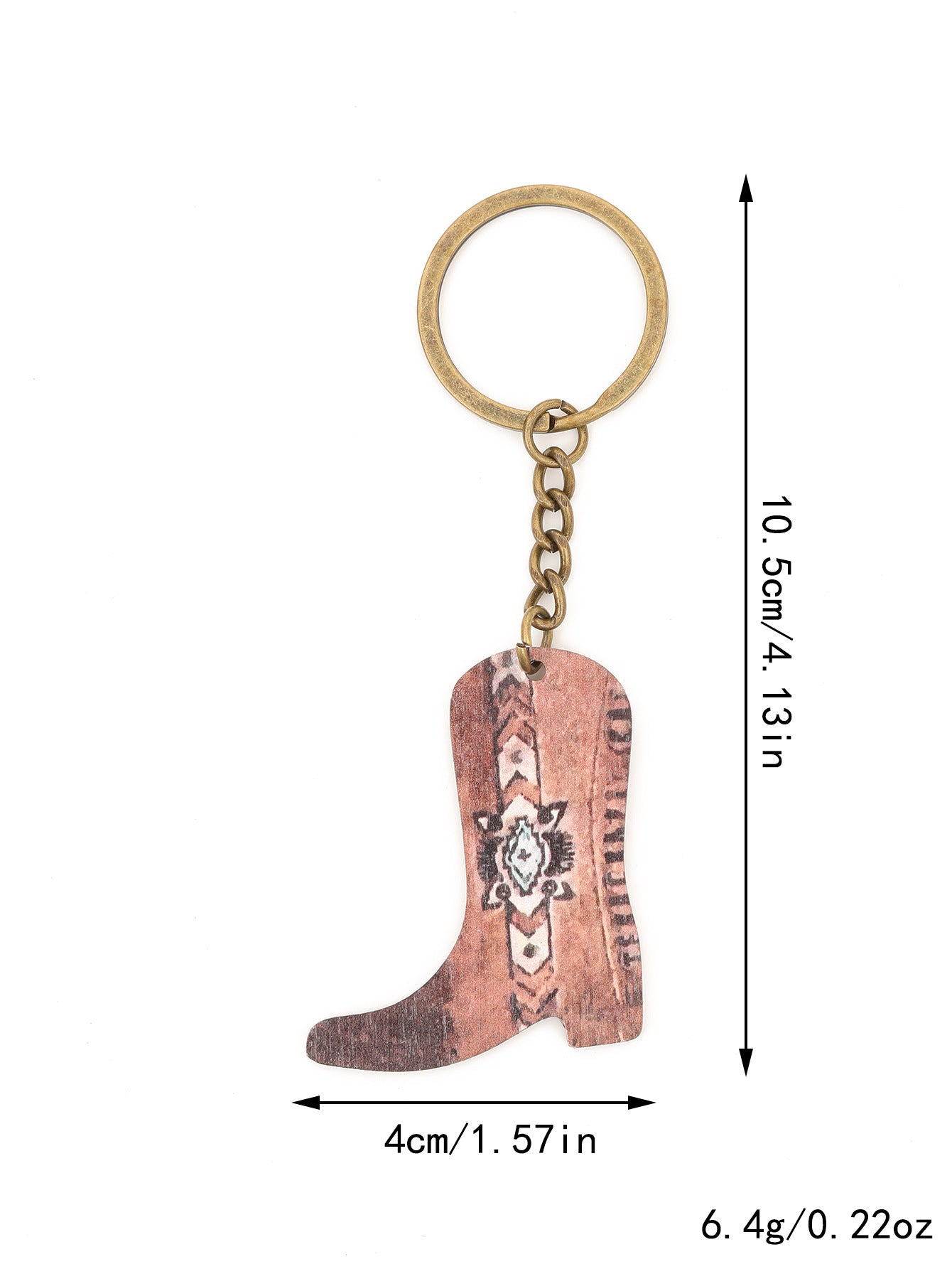 Wholesale Western Style Long Boot Keychains