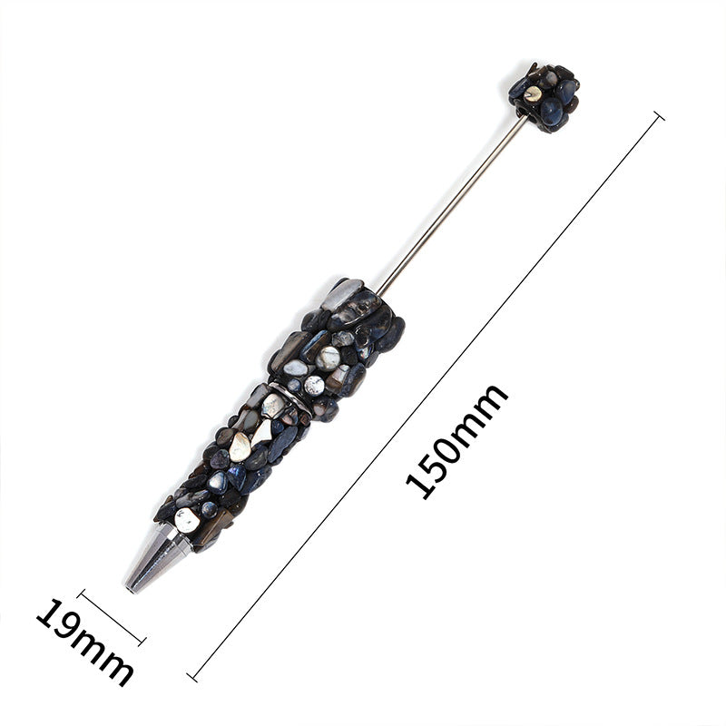 Wholesale 5pcs Colorful Shell Heavy Beaded Cute Pen DIY Creative
