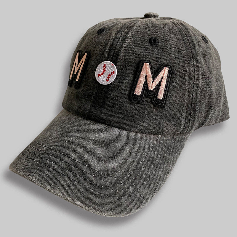 Wholesale Western Baseball Mom Letter Embroidered Baseball Cap