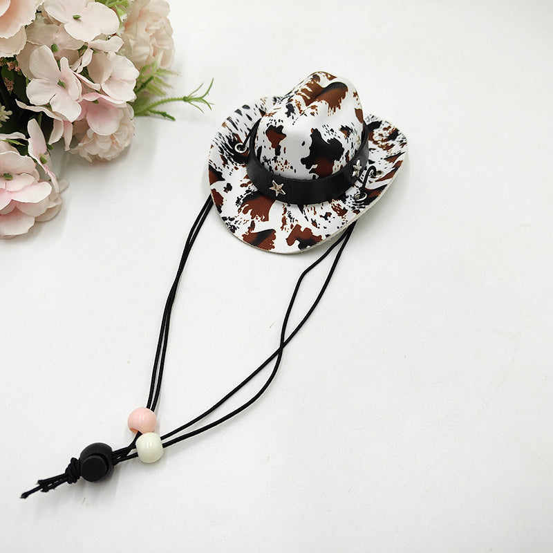 Wholesale Western style mini cowboy party holiday hat