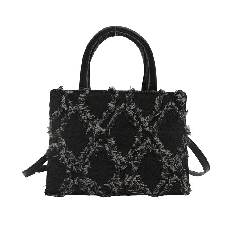 Wholesale Fashion Commuter Large Capacity Lingge Light Luxury Simple Handbag