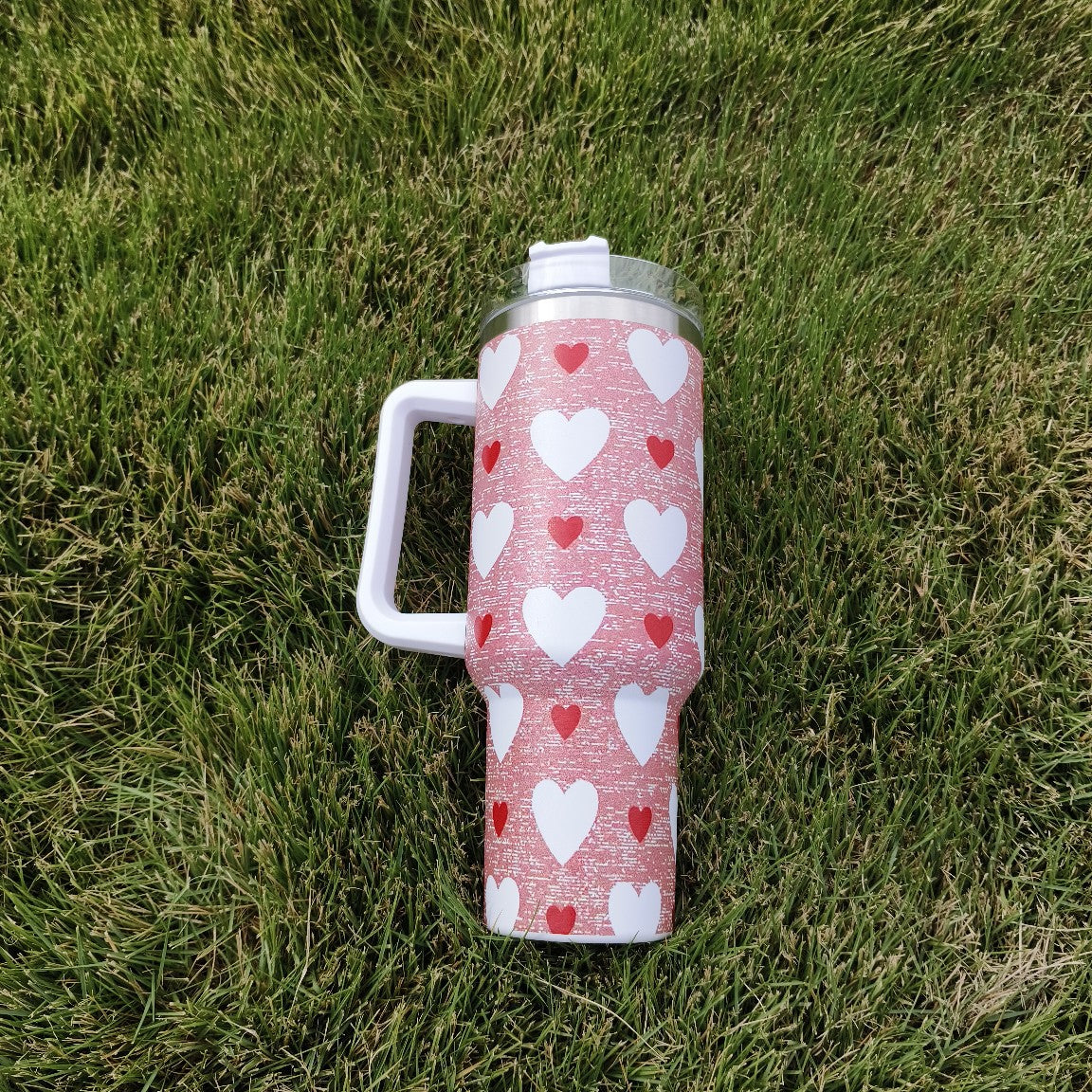 Wholesale Valentine's Day New Love Cup Generation 40Oz Car Cup ice cream cup Car Cup 5D printing