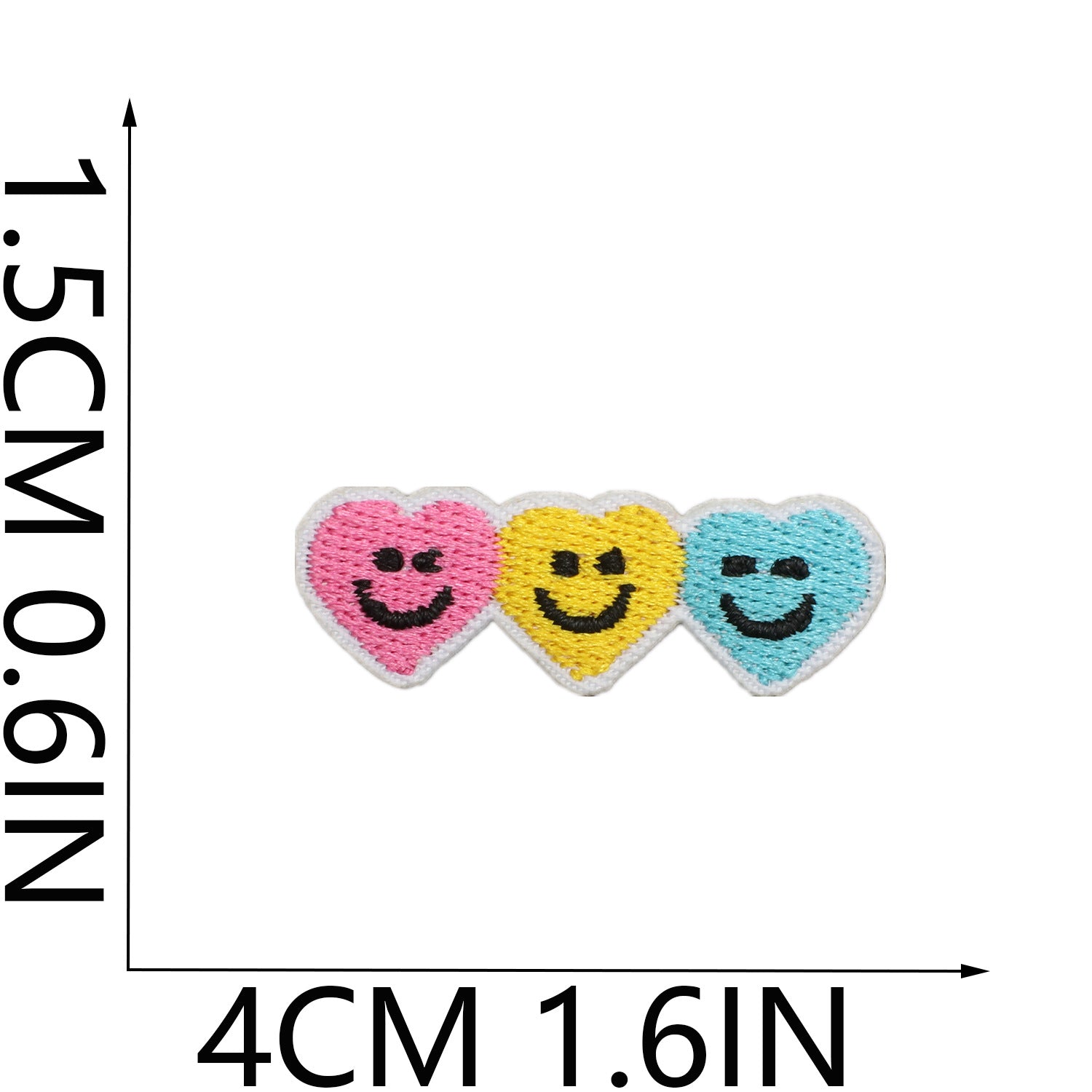 Wholesale Drink Cup Cow And Rice Ball Embroidered Iron On Patch Card Set For Clothing DIY Chic Accessory