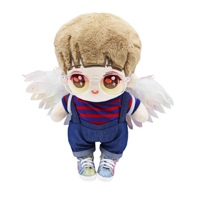 Wholesale Little Angel Wings 15-20cm Cotton Doll Six-Point Baby Feather Small Accessories